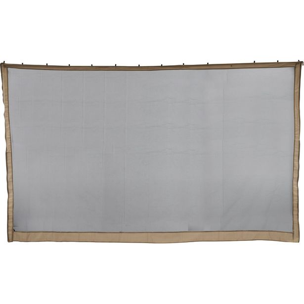 Hyttysverkko Hillerstorp Luxor-paviljonkiin 300x400cm, tummanbeige, 4kpl/pkt