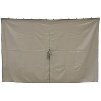 Paviljongin seinät Hillerstorp Luxor, 4kpl, 3x3m paviljonkiin, vaaleanharmaa/beige