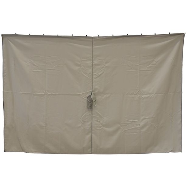 Paviljongin seinät Hillerstorp Luxor, 4kpl, 3x3m paviljonkiin, vaaleanharmaa/beige