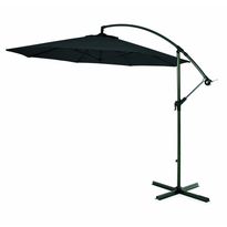 Aurinkovarjo, riippuva, 300cm, musta