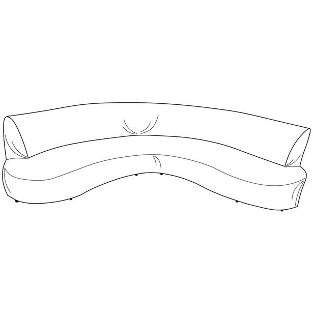 Kalustesuoja Hillerstorp Solnäs-sohvalle