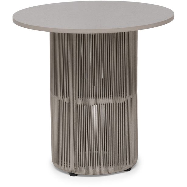 Sivupöytä Hillerstorp Kattvik Ø46cm, beige