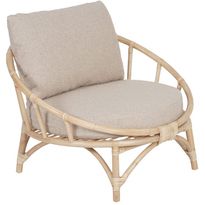 Lepotuoli terassille Hillerstorp Sienna, beige/hiekka