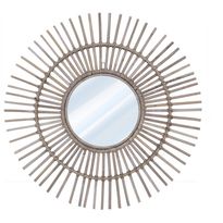 Peili Hillerstorp Solara, Ø70cm, harmaa rottinki