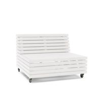 Lepotuoli Hillerstorp Bara Vara, valkoinen 4280177