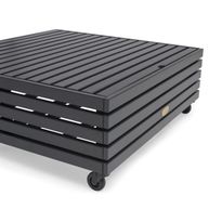 Säilytysrahi Bara Vara, harmaa