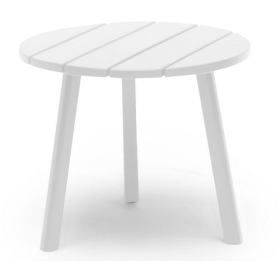 Pöytä Tennessee, Ø50cm, valkoinen