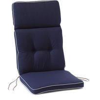 Istuinpehmuste Hillerstorp Milano 98 korkea, dralon, sininen/valkoinen