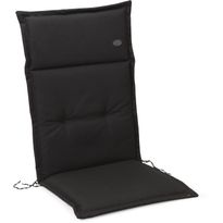 Istuinpehmuste nojatuoliin Hillerstorp Milano 9806 korkea, panamakangas, musta