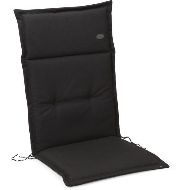 Istuinpehmuste nojatuoliin Hillerstorp Milano 9806 korkea, panamakangas, musta