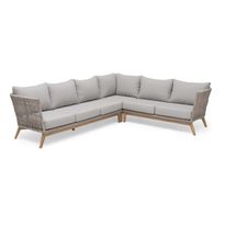 Kulmasohva Himmelsnäs 933100, 6-istuttava, beige/tiikki
