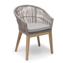 Ruokatuoli Hillerstorp Himmelsnäs, beige/tiikki