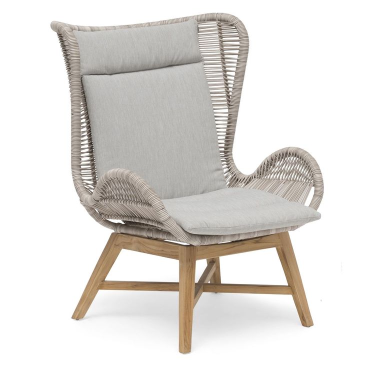 Lepotuoli Himmelsnäs, beige/tiikki