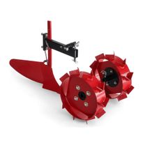 Vakoaura ja metallipyörät Husqvarna, jyrsimeen