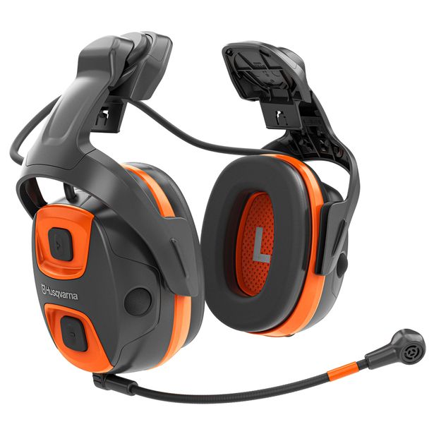 Kuulosuojaimet Husqvarna X-SYNC, kypäräkiinnitys