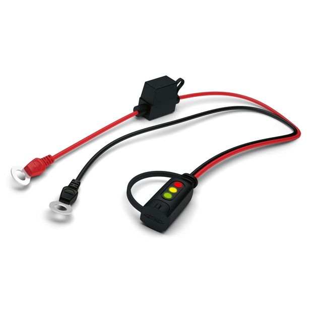 Akun varaustilan ilmaisin Husqvarna, laturiin