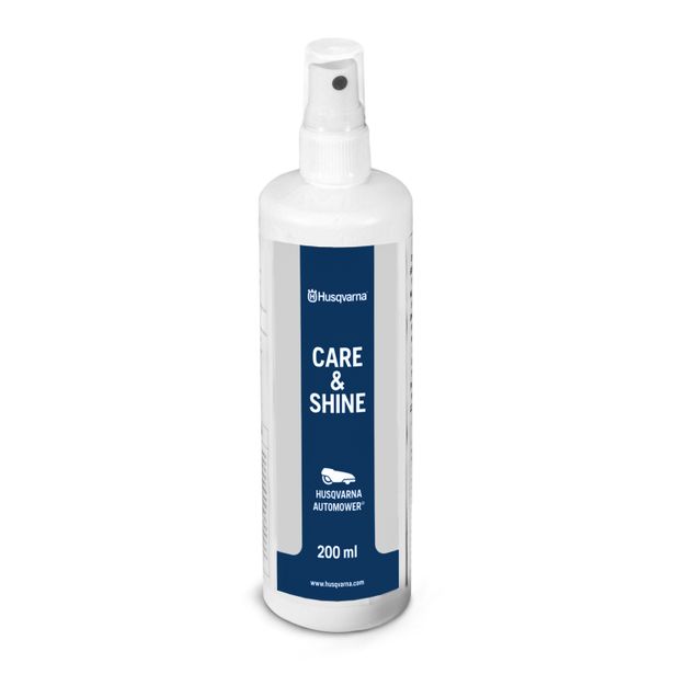 Puhdistusspray Husqvarna Care & Shine, 200ml, robottiruohonleikkurille