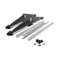Aurinkolatausjärjestelmän runko Husqvarna Automower, 2 paneelia