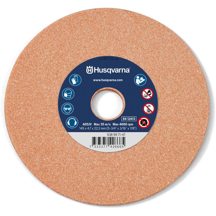 Hiomalaikka Husqvarna X-Cut/X-Precision -ketjuille, 6.0mm