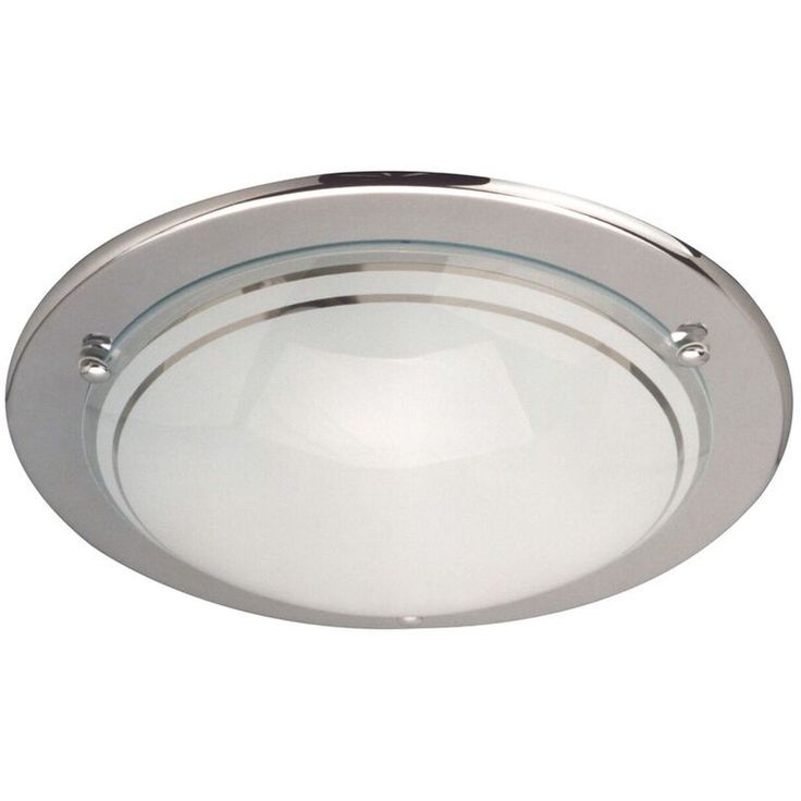 Plafondi Heat Alfa, Ø31cm, kromi
