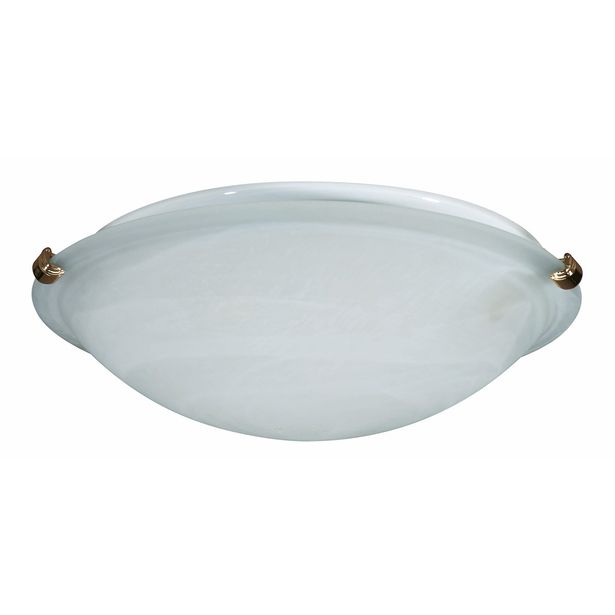 Plafondi Heat Gala Murano, Ø30cm, valkoinen