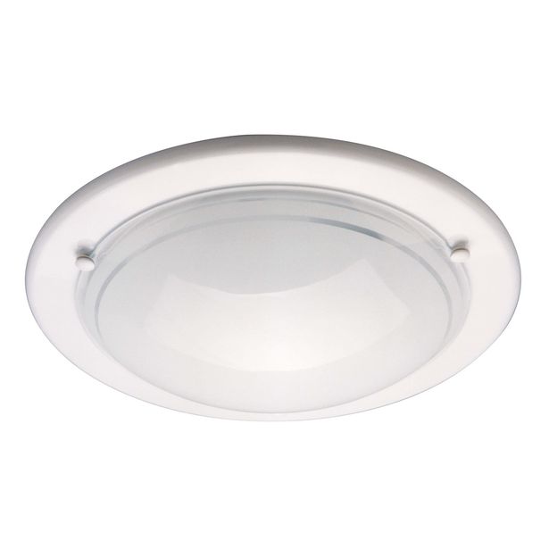 Plafondi Heat Alfa Big, Ø38cm, valkoinen