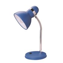 Pöytävalaisin Heat Oscar, 430x150mm, sininen/kromi