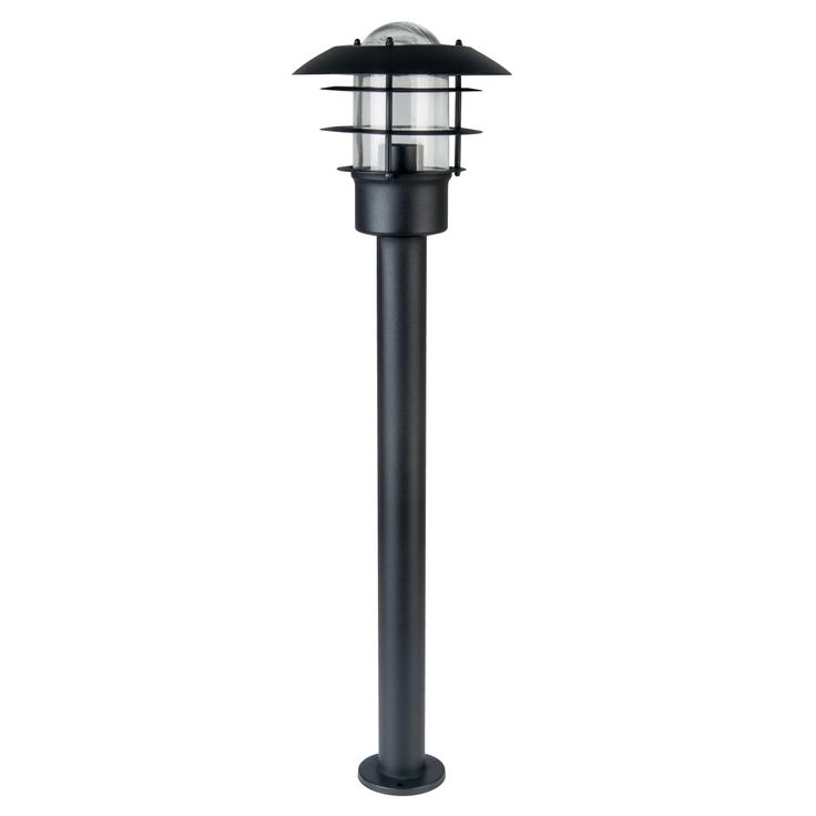 Pylväsvalaisin Heat Jammy, 100cm, IP44, musta