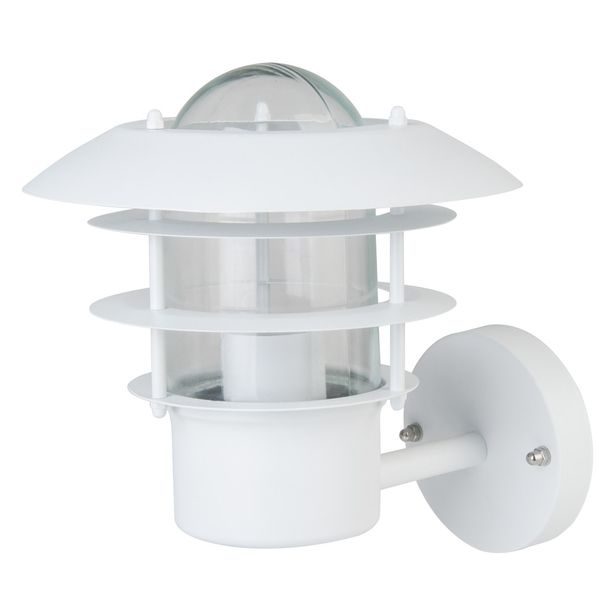 Seinävalaisin Heat Jammy, ylös 265x245mm, IP44, valkoinen