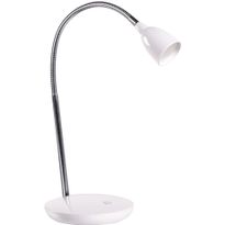 LED-pöytävalaisin Heat Flex LED 41cm, valkoinen