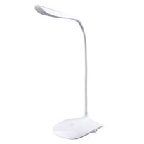 LED-pöytävalaisin Heat Snow, usb, valkoinen