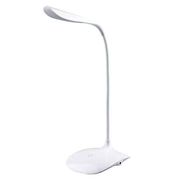LED-pöytävalaisin Heat Snow, usb, valkoinen