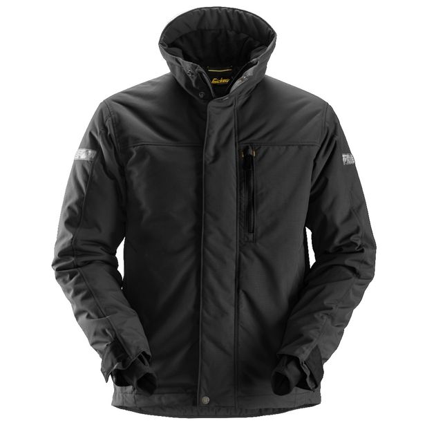 Talvitakki Snickers Workwear AllroundWork 1100, musta