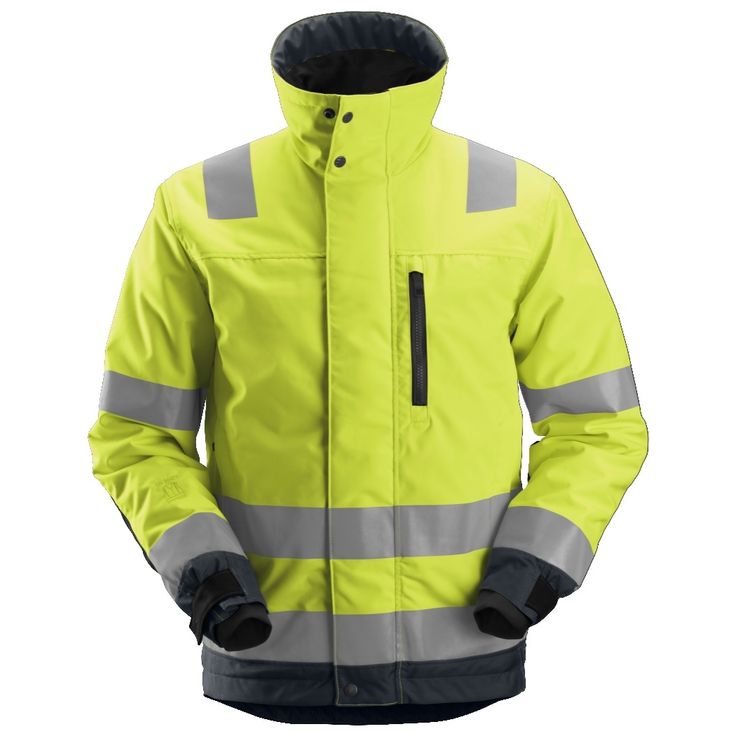 Huomiotalvitakki Snickers Workwear AllroundWork 37.5 1130, keltainen