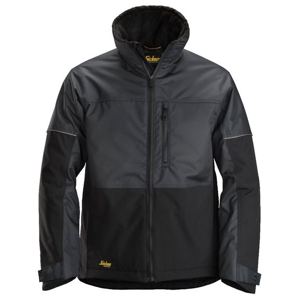 Talvitakki Snickers Workwear AllroundWork 1148, tummanharmaa