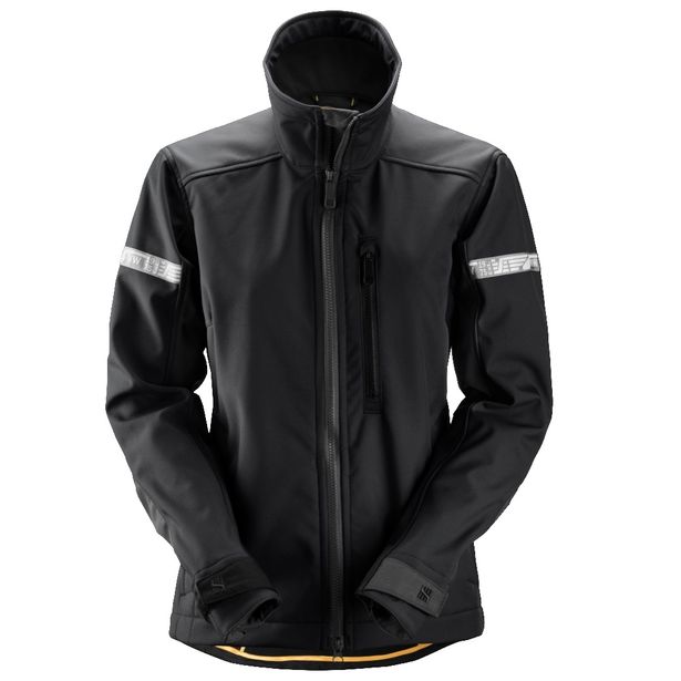 Naisten softshell-takki Snickers Workwear 1207, musta