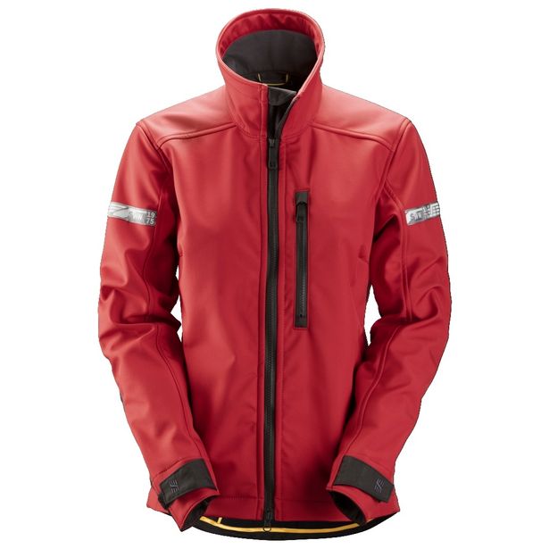 Naisten softshell-takki Snickers Workwear 1207, punainen