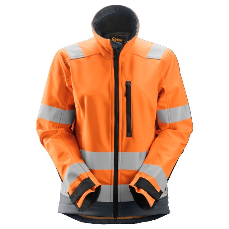 Naisten softshell-huomiotakki Snickers Workwear 1237, oranssi