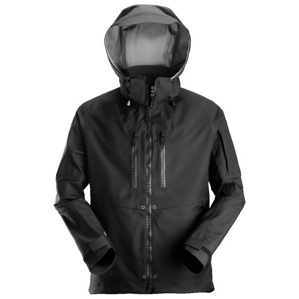 Kuoritakki Snickers Workwear FlexiWork Goretex 1980, musta