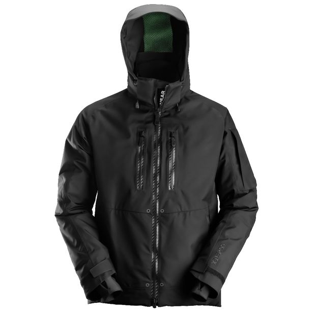 Talvitakki FlexiWork Goretex 1981, musta, koko XL