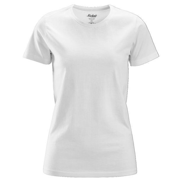 Naisten t-paita Snickers Workwear 2516, valkoinen