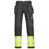 Huomiotyöhousut Snickers Workwear 3235, lk 1, puuvilla