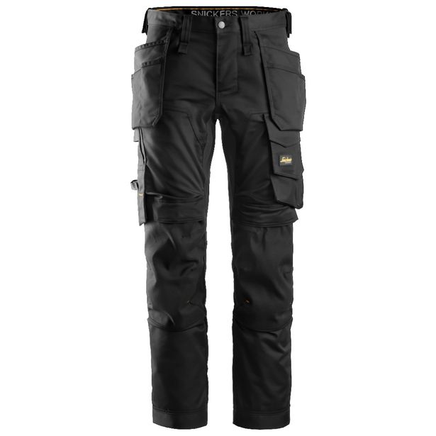 Työhousut Snickers Workwear AllroundWork 6241 Stretch, musta