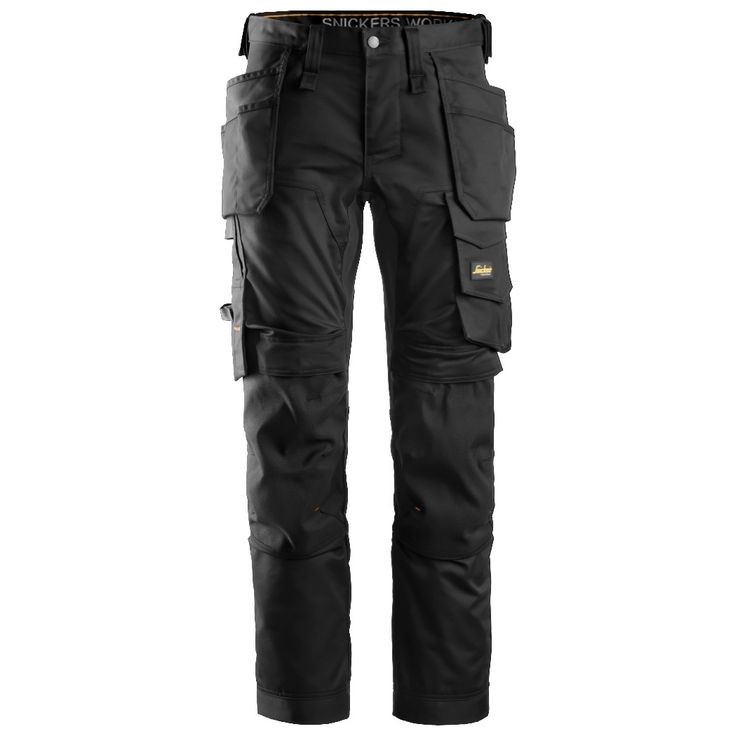 Työhousut Snickers Workwear AllroundWork 6241 Stretch, musta