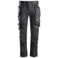 Työhousut Snickers Workwear AllroundWork 6241 Stretch, teräksenharmaa