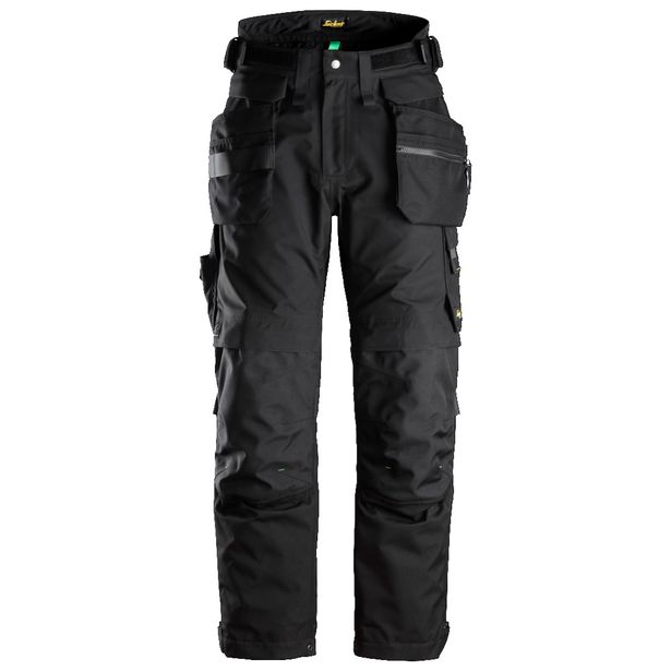 Riipputaskuhousut Snickers Workwear FlexiWork Goretex 37.5 6580, musta