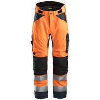 Talvihousut Snickers Workwear AllroundWork+ 37.5 6639, tuulenpitävät, huomioväri, heijastava, oranssi