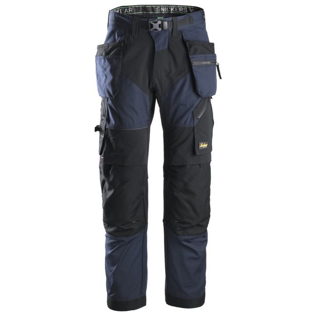 Työhousut Snickers Workwear FlexiWork+ 6902, navy