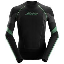 Aluspaita Snickers Workwear FlexiWork 9425, musta/harmaa