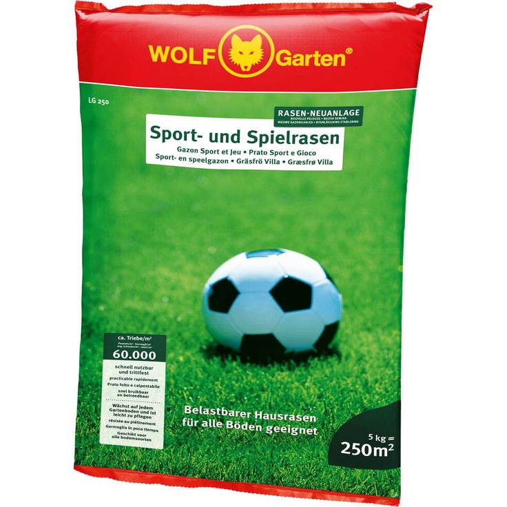 Nurmikonsiemenet Wolf-Garten LG 250